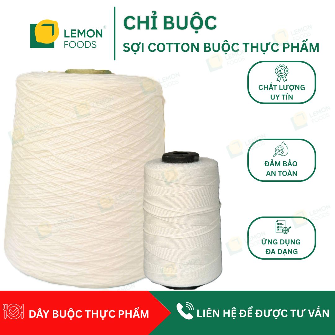 Chỉ thực phẩm dùng được cho máy buộc chỉ