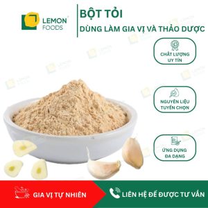 Bột tỏi khô siêu mịn