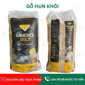 Gỗ hun khói có vụn lớn và vụn nhuyễn