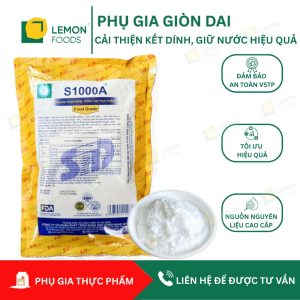 Phụ gia S1000A tạo giòn dai an toàn và hiệu quả