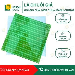 Lá chuối giả