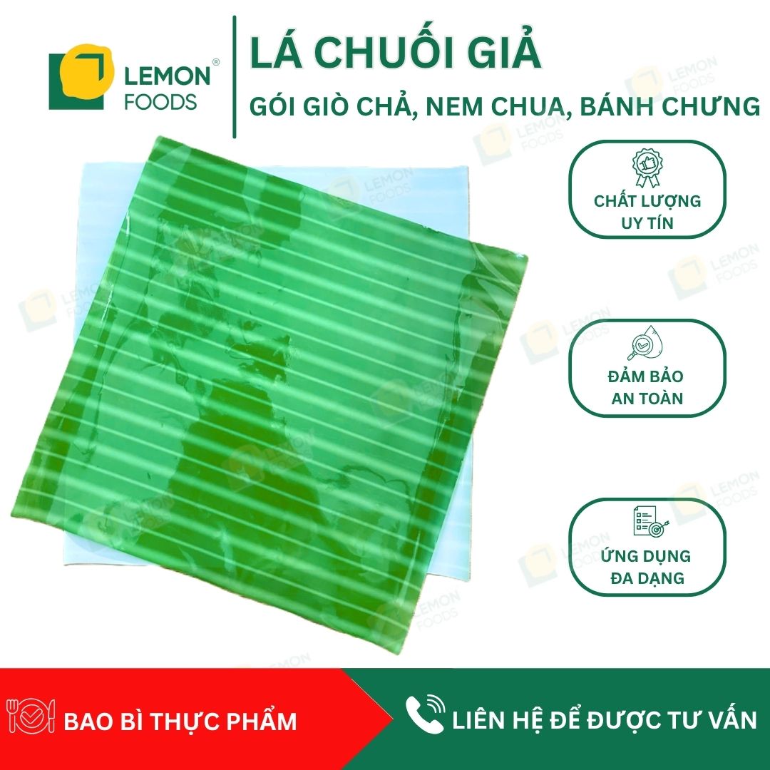 Lá chuối giả