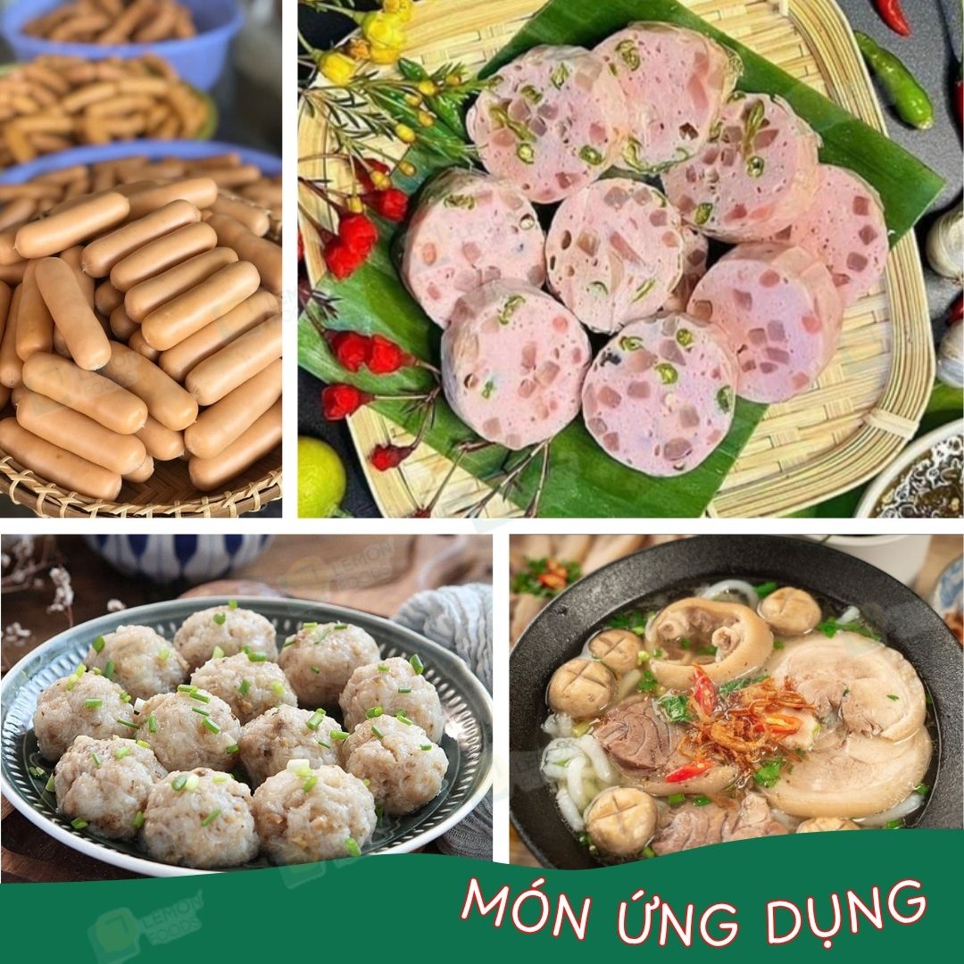 Ứng dụng của chất điều vị