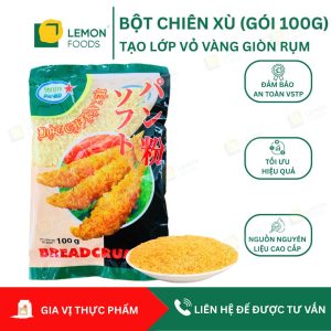 Bột chiên xù vàng Panko gói 100g