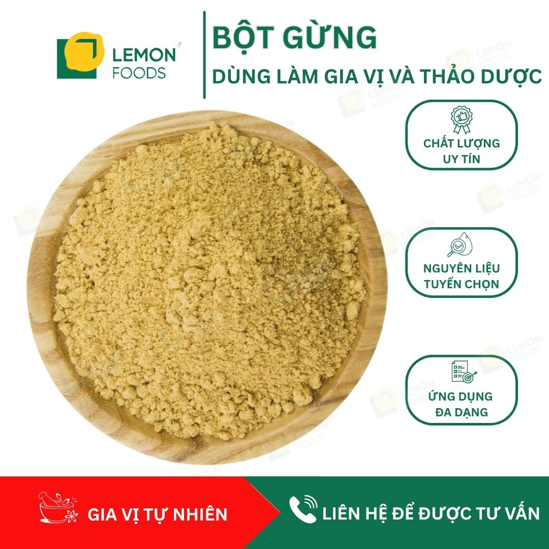 Bột gừng nguyên chất