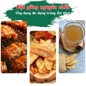 Công dụng của bột gừng