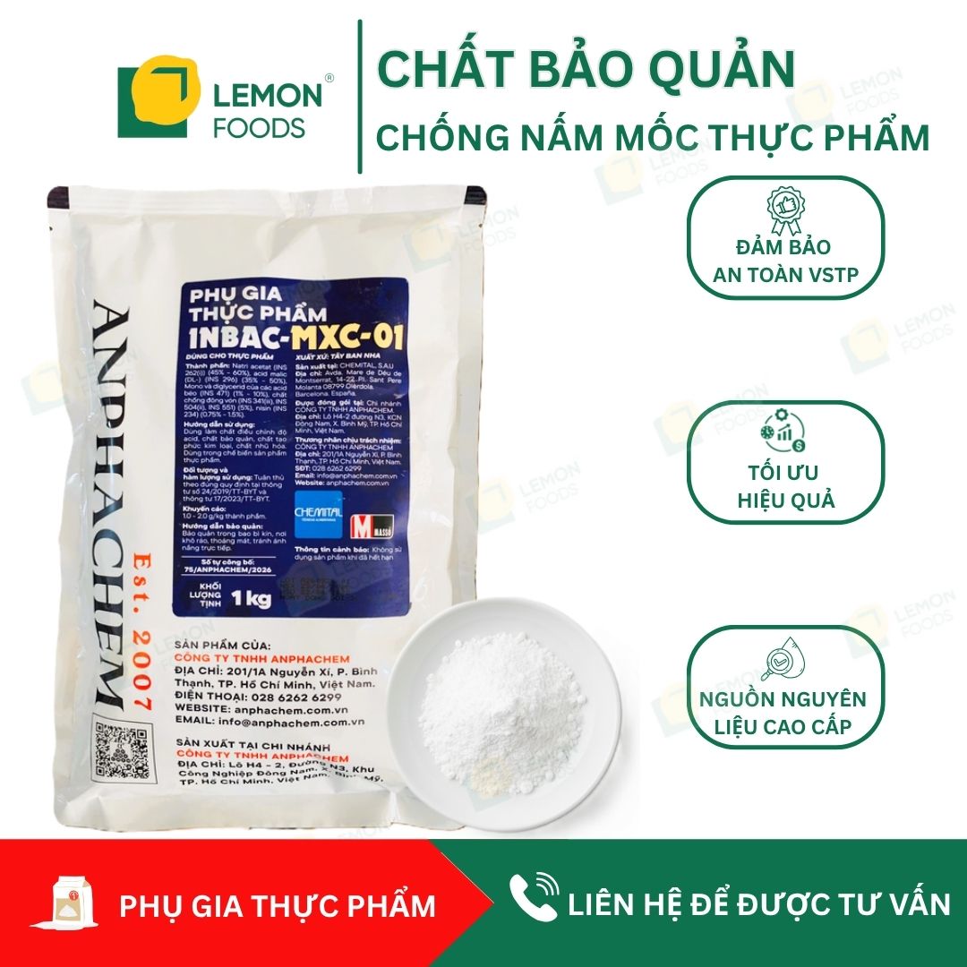 Chất bảo quản chống nấm mốc INBAC MXC-01