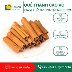 Quế thanh cạo vỏ