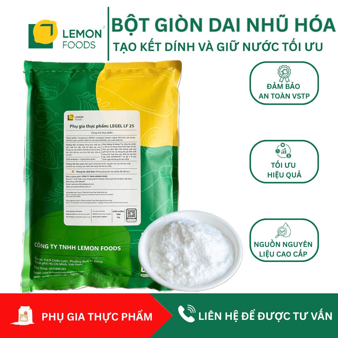 Bột giòn dai nhũ hóa Legel LF 25