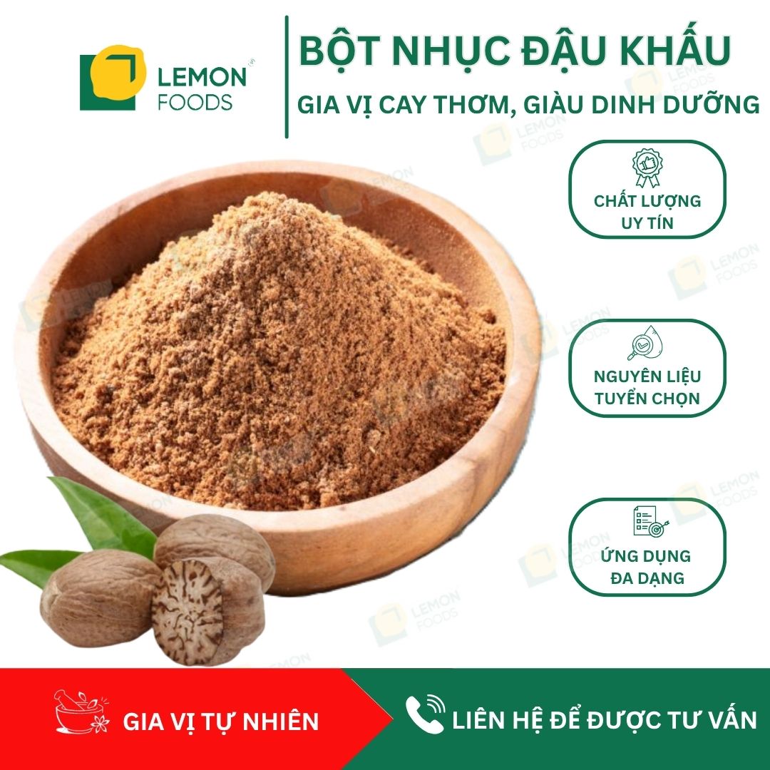 Bột nhục đậu khấu
