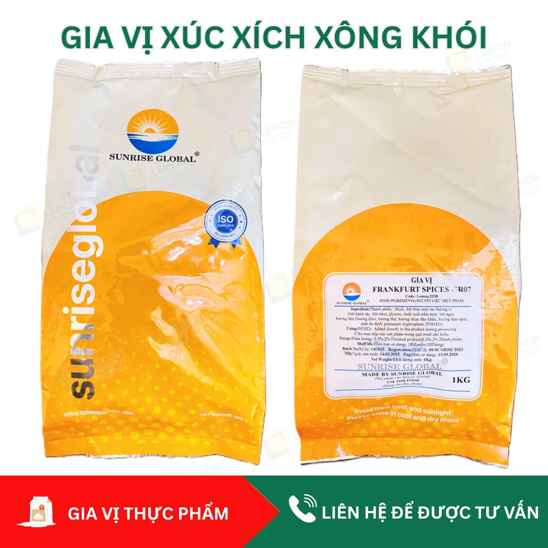 Gia vị xúc xích Frankfurter