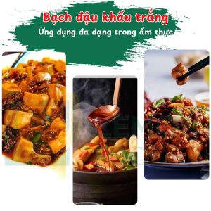 Ứng dụng của đậu khấu trắng