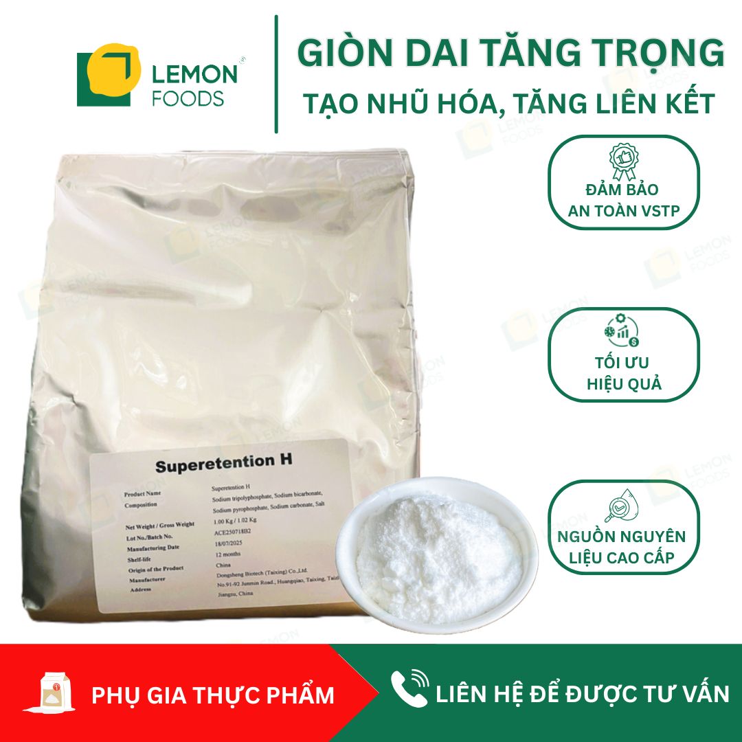 Phụ gia giòn dai tăng trọng Superetention H