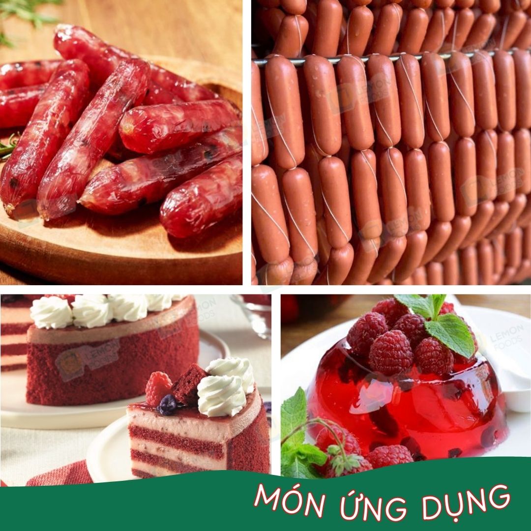 Bột màu thực phẩm an toàn và bền nhiệt