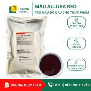 Màu đỏ dâu dùng ngành thực phẩm