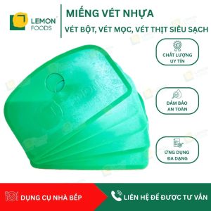 Miếng vét bột bằng nhựa dẻo