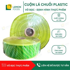 Cuộn lá chuối plastic