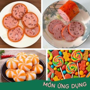 Bột màu thực phẩm tạo màu vàng cam bắt mắt cho thực phẩm