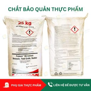 Chất bảo quản Natri Benzoat