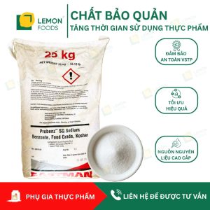 Chất bảo quản Sodium Benzoate Estonia