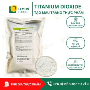 Màu trắng thực phẩm (TiO2)