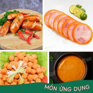 Tạo màu vàng thực phẩm tự nhiên và ổn định