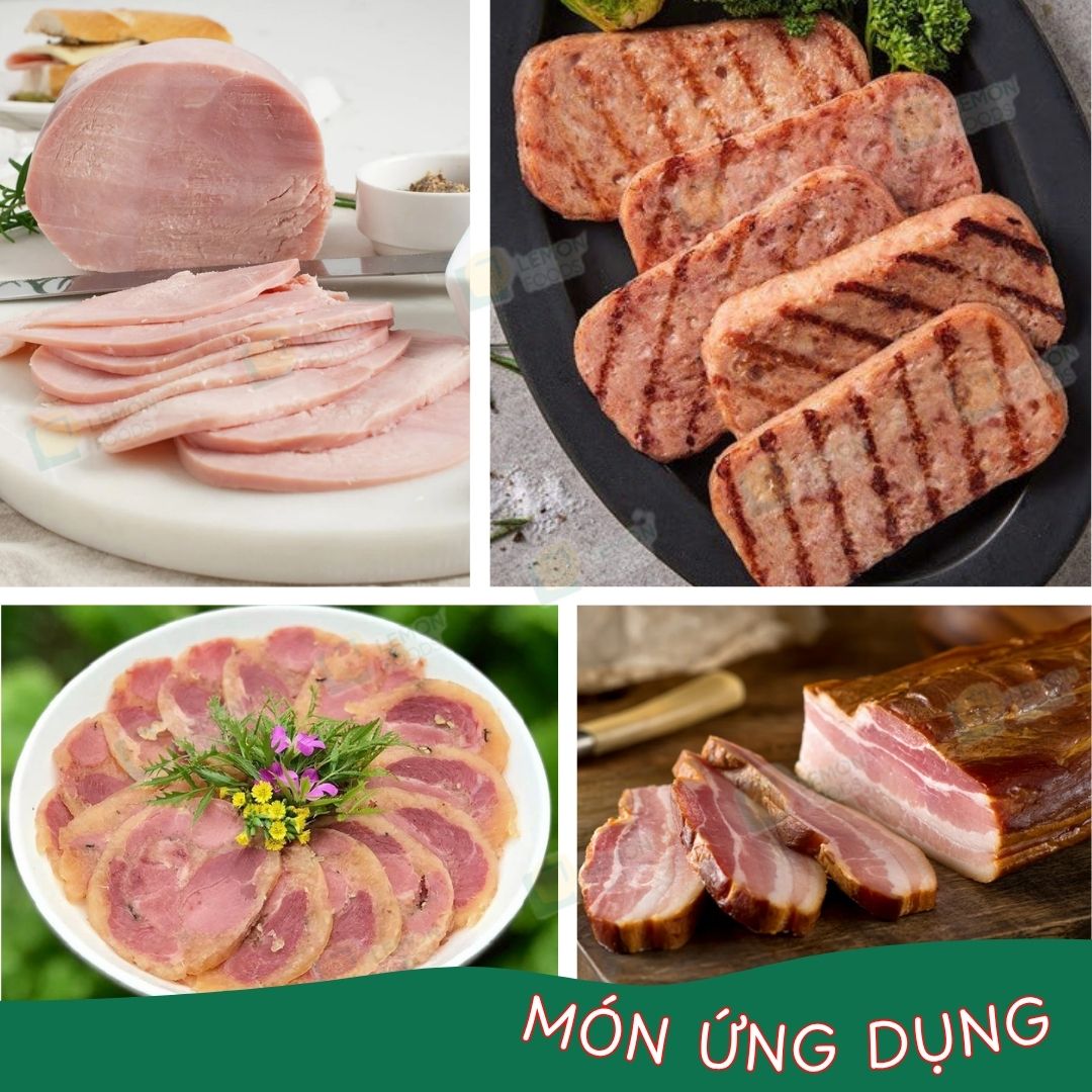 Phụ gia làm jambon ngon