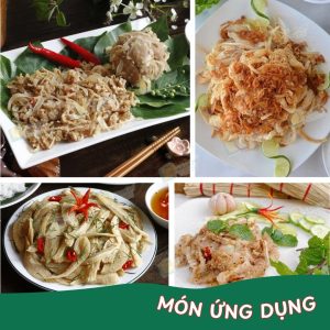 Bột gạo rang hỗ trợ hút ẩm, lên men và tạo vị đặc trưng cho thực phẩm