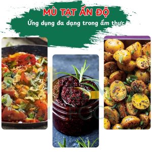 Ứng dụng đa dạng của mù tạt Ấn Độ