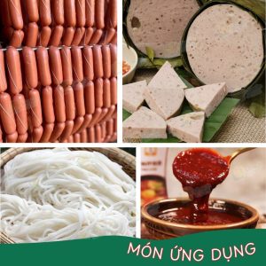 N1 dùng làm chất độn và chất làm dày thực phẩm hiệu quả