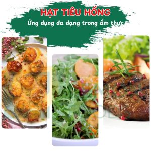 Hạt tiêu hồng được ưa chuộng trong các nhà hàng Âu