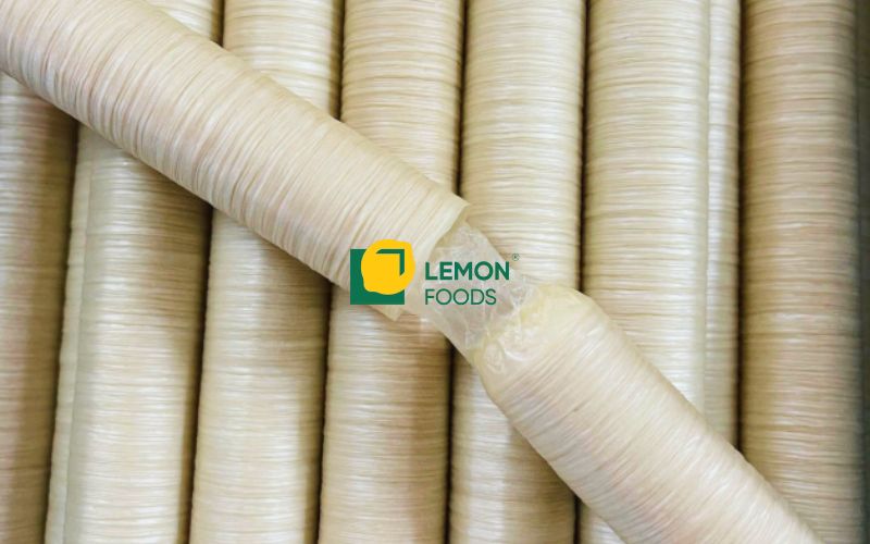Vỏ collagen dạng ống nén dùng để nhồi lạp xưởng