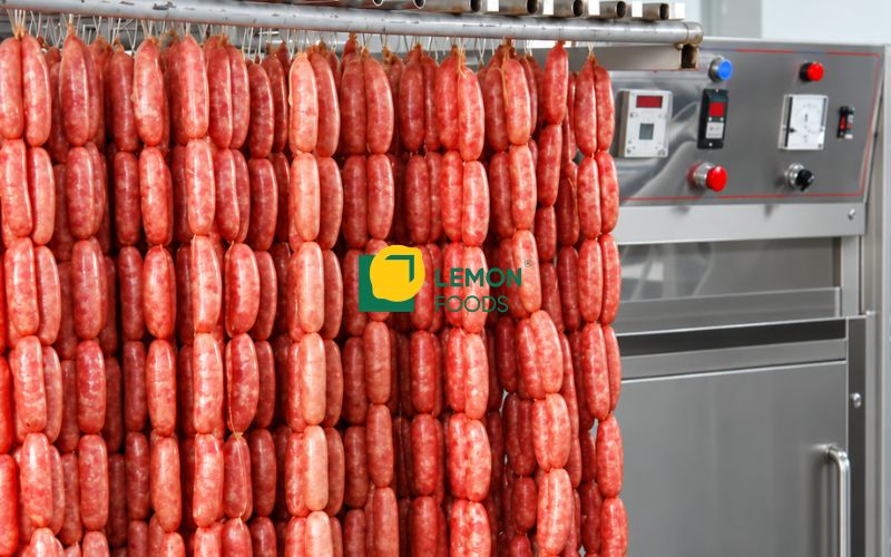Quy trình phơi sấy lạp xưởng