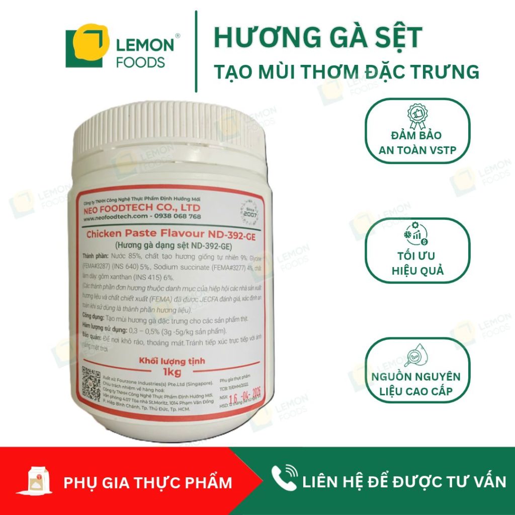 Hương gà sệt Singapore