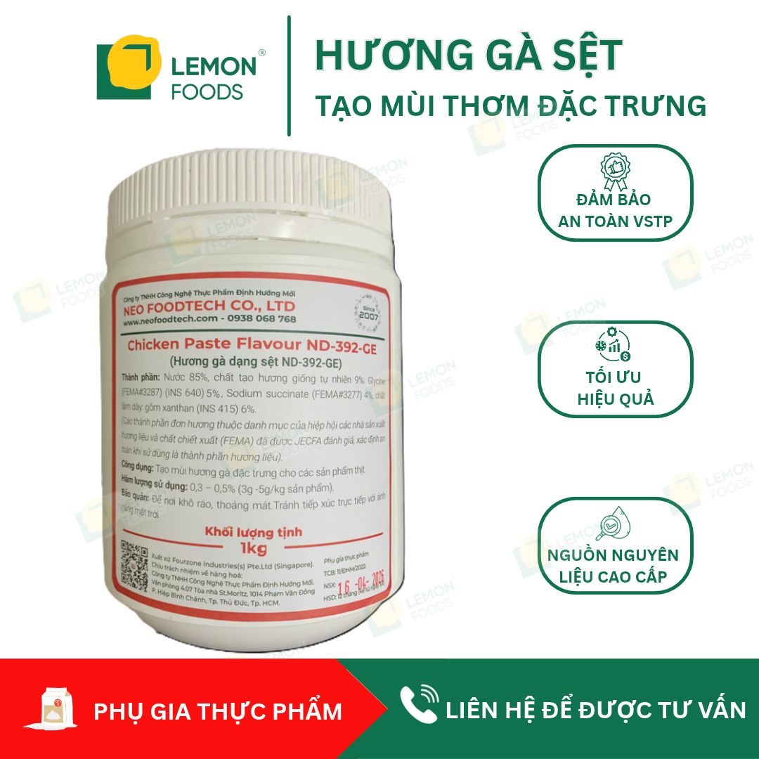 Hương gà sệt Singapore