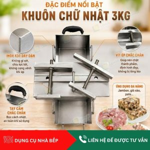 Đặc điểm nổi bật của khuôn làm dăm bông