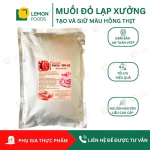Muối đỏ làm lạp xưởng FOCO-TP1LX
