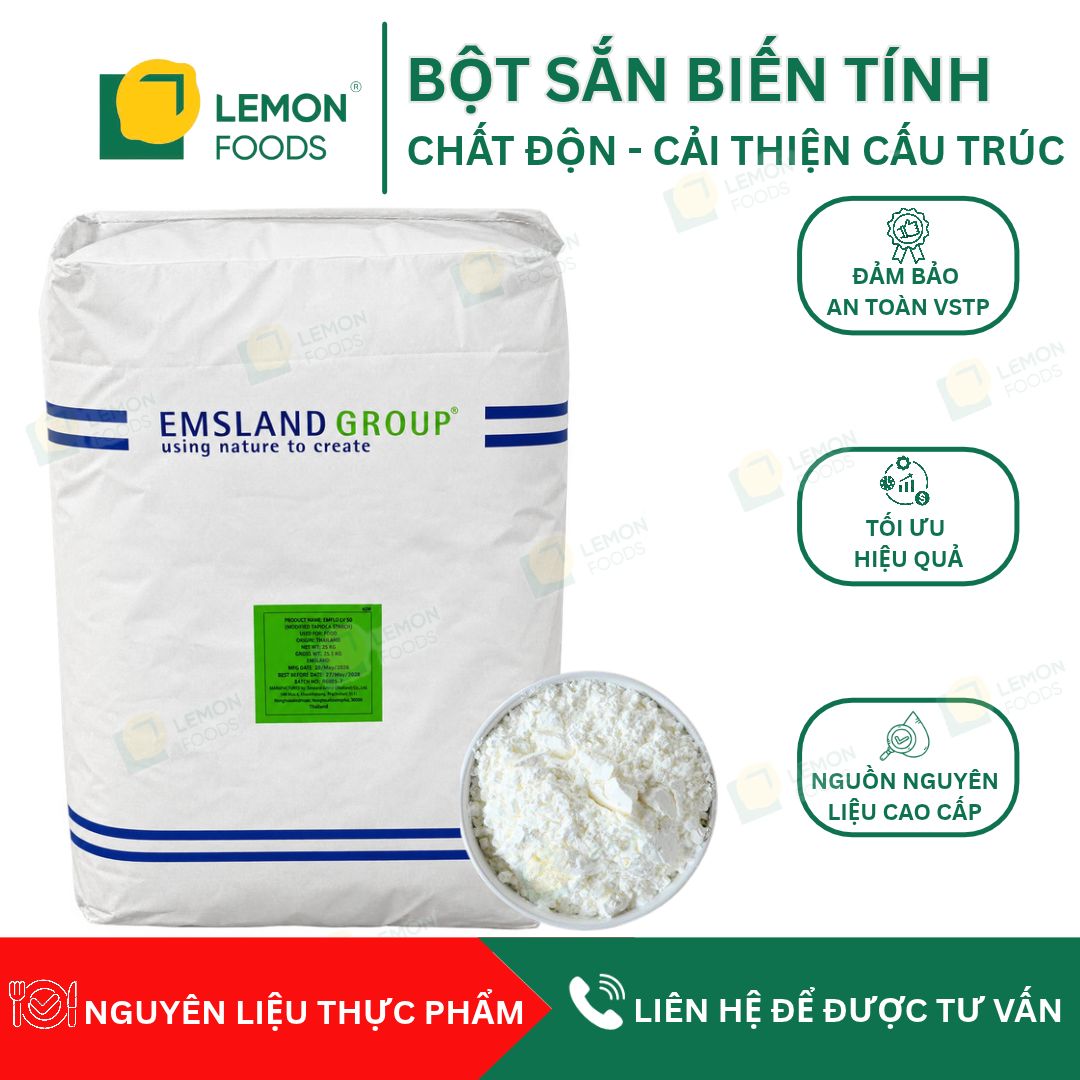 Bột sắn biến tính EMFLO TV 50