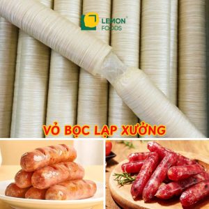 Vỏ lạp xưởng collagen Viscofan NDX-F