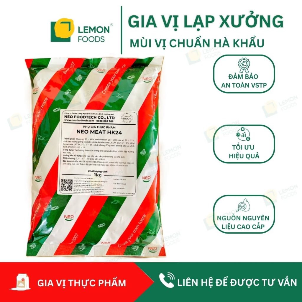Gia vị làm lạp xưởng NEO MEAT HK24