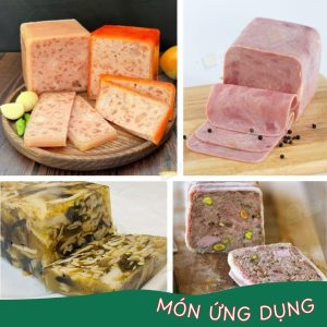 Khuôn làm giò xào vuông